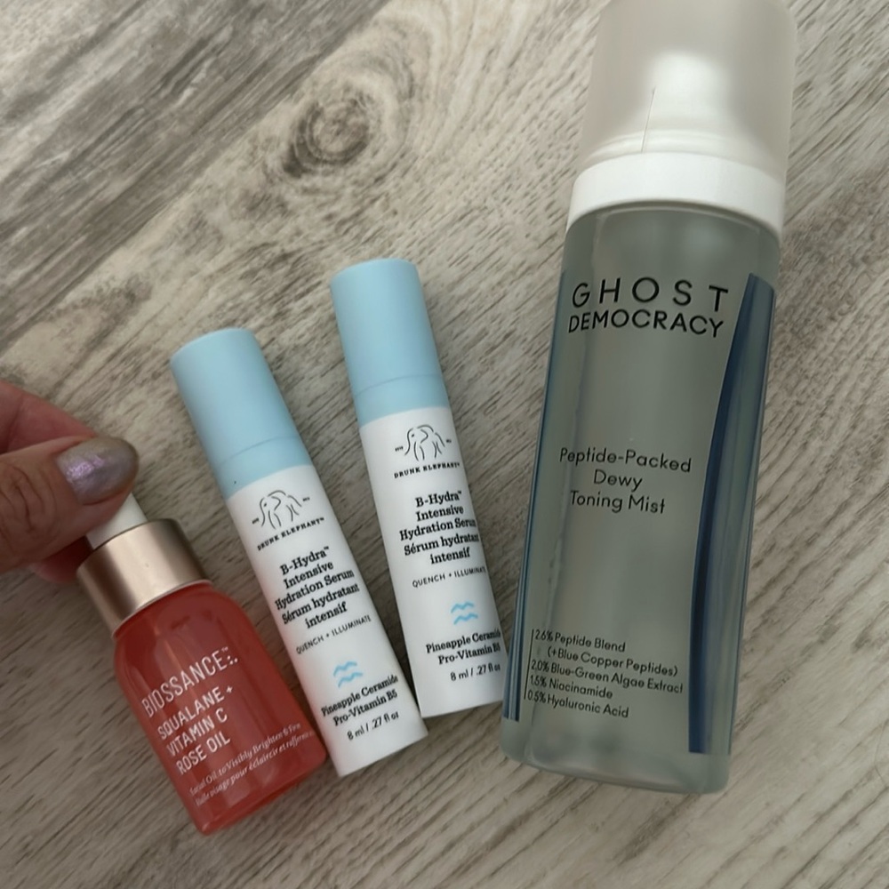biossance , drunk elephant , ghost democracy bundle